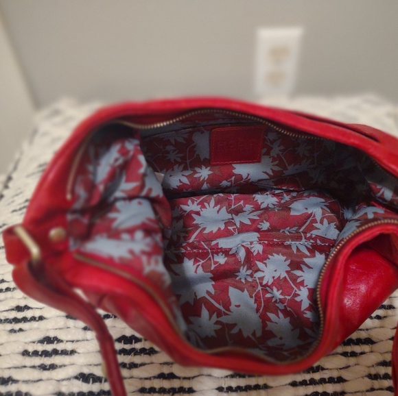 Hobo leather shoulder bag - Picture 4 of 5